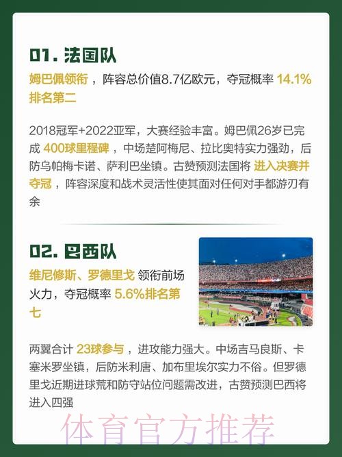 世界杯预测教程最佳 世界杯预测教程最佳